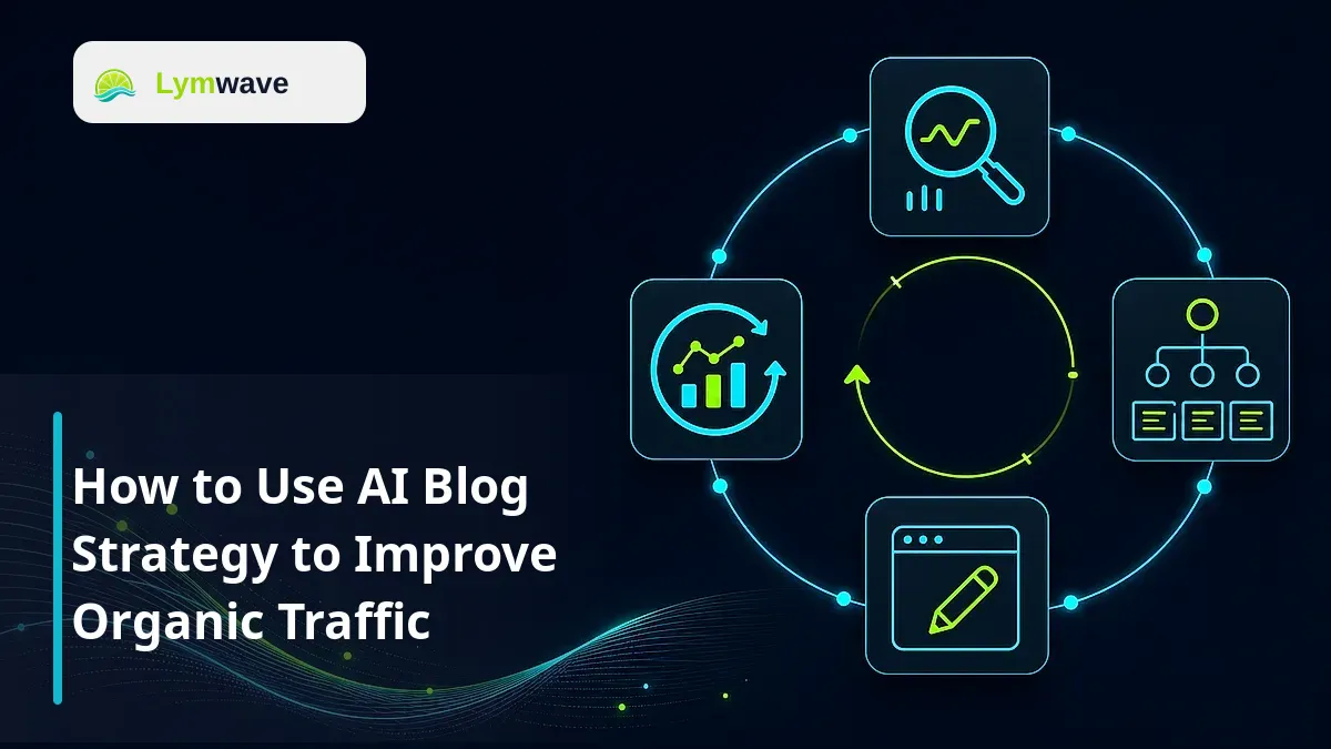How to Use AI Blog Strategy to Improve Organic Traffic featured image